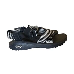 Chaco Z Cloud Women 9 Sandals Black White Double Strap Athletic Hiking Shoes